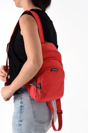 Unisex Suya Dayanıklı Çapraz Askılı Çok Gözlü Fermuarlı Sırt Ve Göğüs Çantası Bodybag
