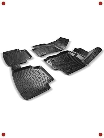 Uyumlu 3D Havuzlu Paspas (5 Serisi F10/F11 2010-2013)