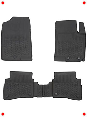 i20 Uyumlu Havuzlu Oto Paspas (2020 ve Sonrası Modeller)