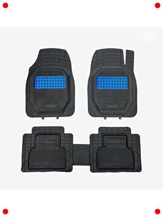 Evrensel Esnek Kokusuz 3D Havuzlu Araç Paspası (Ma)