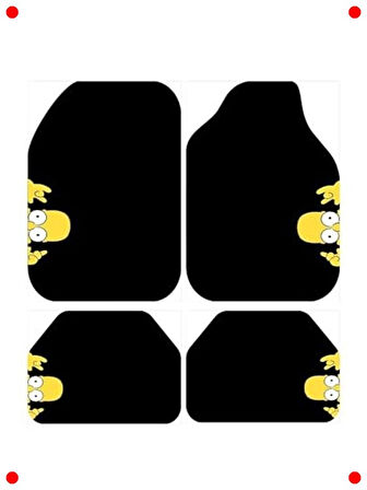 Desenli Premium Araç Paspas Takımı