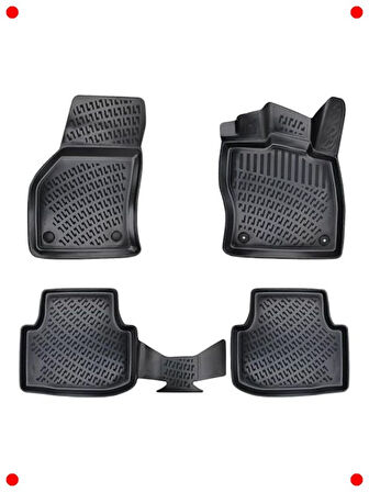 3D Havuzlu Paspas Seti - 2020-2023 Araçlara Uyumlu