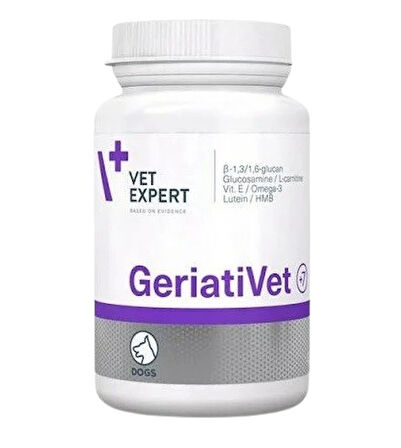 Vet Expert GeriatiVet Dog Yaşlı Köpek Takviyesi 45 tablet