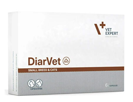 Vet Expert Diarvet Kedi Köpek IshaI Kesici 6 Tablet Twist Off