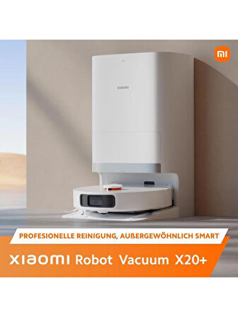Xiaomi Yeni Robot Vacuum X20 Plus Çöp Istasyonlu Akıllı