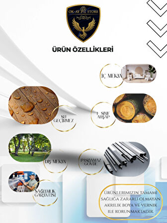  Paslanmaz Çelik Kaseli Kedi Köpek Mama ve Su Kabı Standı – Ahşap Gövde, Kaymaz Tabanlı (Medium)