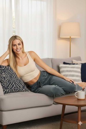 Kadife Gül Kurusu Likralı Soft Kadife Pijama