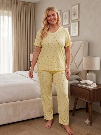 Büyük beden pijama takımı