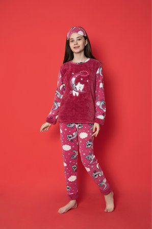 Çocuk Polar Pijama Takımı