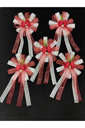 Hobi Bohça Süsü Çeyiz Süsü 5 Adet