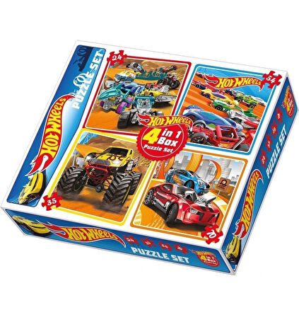 1895 DıyToy 4ü1 Arada Puzzle Set