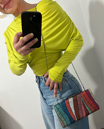 Portföy Çanta, Hasır Çanta, El Yapımı Clutch Çanta, Günlük Çanta, Füme Tasarım Çanta