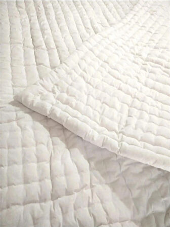 Cotivo El Yapımı El Sırıması Kuzu Yünü Battal Boy Yorgan 220x240