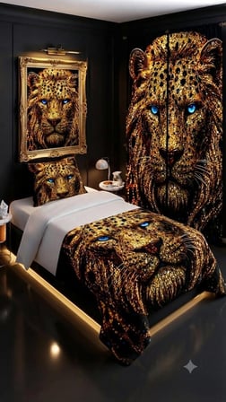 ÖZEL TASARIM TEK KİŞİLİK NEVRESİM TAKIMI PAMUK SATEN 160X240 CM Marka Luxury Premium Organik RANFORCE Kumaş Deluxe aslan kaplan Seri solmaz leke tutmaz uzun ömürlü canlı uhd baskı 