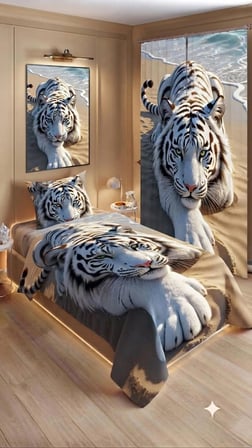 ÖZEL TASARIM TEK KİŞİLİK NEVRESİM TAKIMI PAMUK SATEN 160X240 CM Marka Luxury Premium Organik RANFORCE Kumaş Deluxe aslan kaplan Seri solmaz leke tutmaz uzun ömürlü canlı uhd baskı 