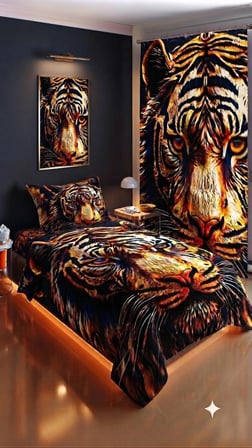 ÖZEL TASARIM TEK KİŞİLİK NEVRESİM TAKIMI PAMUK SATEN 160X240 CM Marka Luxury Premium Organik RANFORCE Kumaş Deluxe aslan kaplan Seri solmaz leke tutmaz uzun ömürlü canlı uhd baskı 