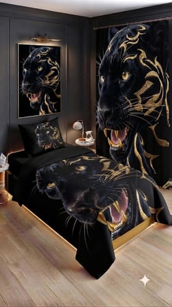 ÖZEL TASARIM TEK KİŞİLİK NEVRESİM TAKIMI PAMUK SATEN 160X240 CM Marka Luxury Premium Organik RANFORCE Kumaş Deluxe aslan kaplan Seri solmaz leke tutmaz uzun ömürlü canlı uhd baskı 