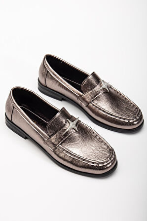 Suins Asral Taş Detaylı Kadın Babet Ayakkabı