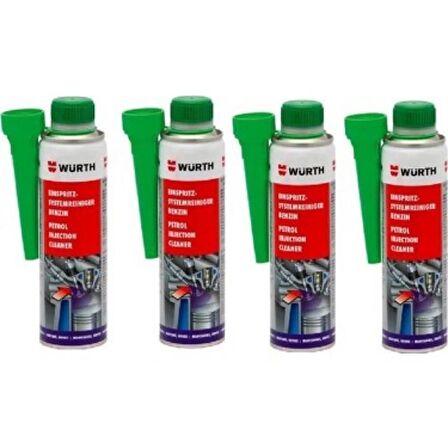 Würth Benzinli Enjektör Temizleyici 300 ml (4 ADET)