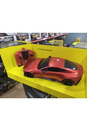 2.4 GHZ 1:18 Uzaktan Kumandalı Araba Lisanlı Full Fonksiyon Pilli Aston Martin Vantage