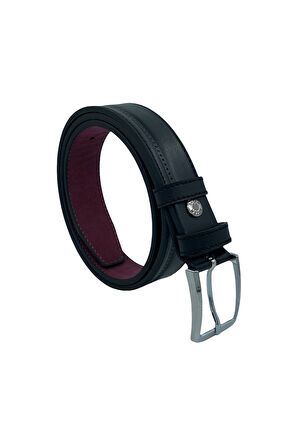 3 Cm Klasik Suni Deri Çocuk Kemeri