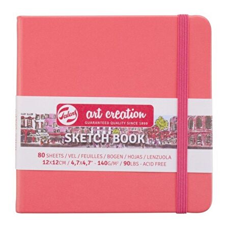 Talens Art Creation Sketch Books Eskiz Defteri 140gr. 12 X 12 Somon