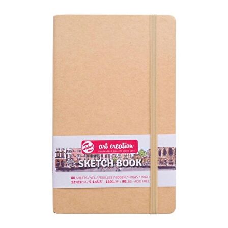 Talens Art Creation Sketch Books Eskiz Defteri 140gr. 13 X 21 Kraft