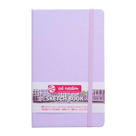 Talens Art Creation Sketch Books Eskiz Defteri 140gr. 13 X 21 Eflatun