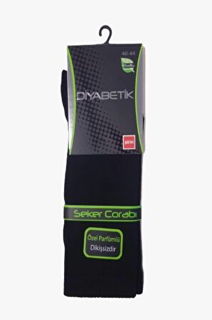 6'lı Paket Bambu Diabetik Erkek Şeker Çorabı
