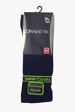 6'lı Paket Bambu Diabetik Erkek Şeker Çorabı