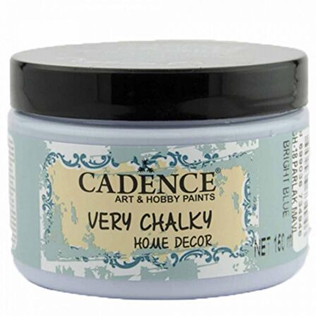 Cadence Yayınları Very Chalky Home Decor 150ml Parlak Mavi CH18