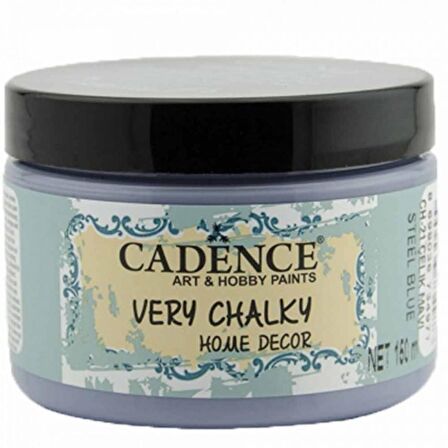 Cadence Yayınları Very Chalky Home Decor 150ml Çelik Mavi CH21
