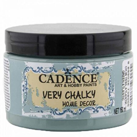 Cadence Yayınları Very Chalky Home Decor 150ml Yeşil Atlantic CH36