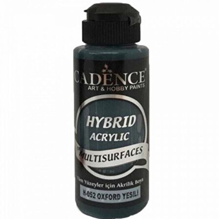 Cadence Yayınları Hybrid Acrylic for Multisurfaces Akrilik Boya 120ml Oxford Yeşili 52