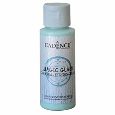 Cadence Yayınları Magic Glass Cam Kumlama Kremi 59ml