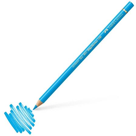 Faber Castel Polychromos Kuru Boya Kalemi 145 Light Phthalo Blue