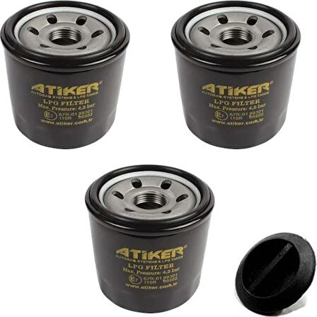 Atiker Lpg Filtresi Asf 3 Adet