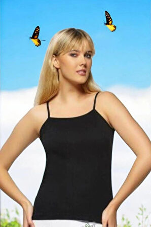 ip askılı atlet 3 lü klasik bayan