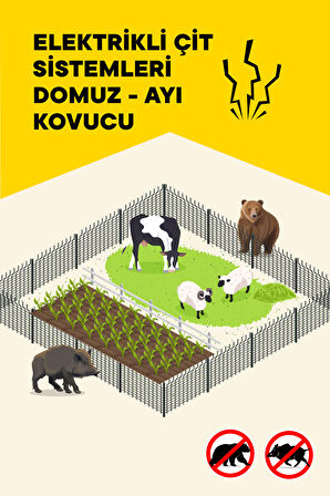 ATLAS DOMUZ VE AYI KOVUCU 5 YIL GARANTİ 1500MT ÖMÜRLÜK ÜRÜN NO3