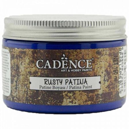 Cadence Yayınları Patine Boyası 150ml Lapis Mavi RP 05