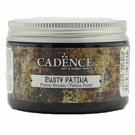 Cadence Yayınları Patine Boyası 150ml Gri Siyah RP 09