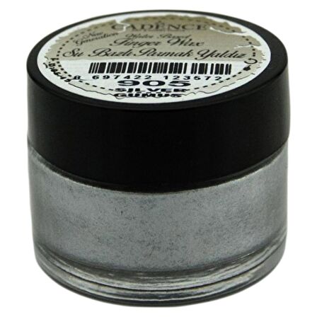 Cadence Yayınları Parmak Yaldız 20ml Gümüş 905