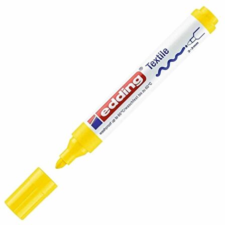 Edding Tekstil Markör Kalemi 4500 2-3mm Sarı 05