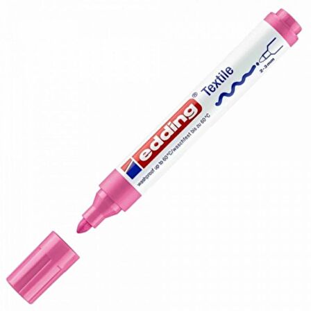 Edding Tekstil Markör Kalemi 4500 2-3mm Pembe 09