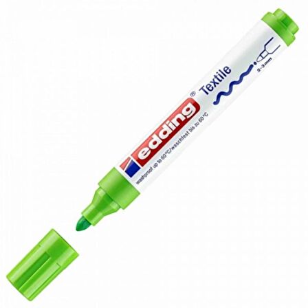 Edding Tekstil Markör Kalemi 4500 2-3mm Açık Yeşil 11