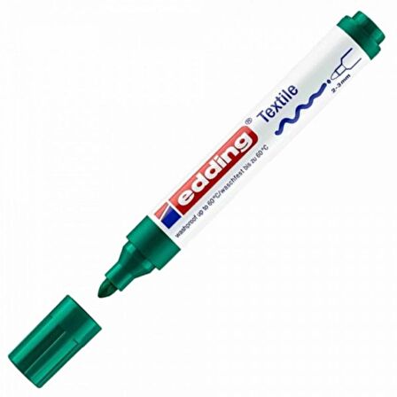 Edding Tekstil Markör Kalemi 4500 2-3mm Yeşil 04
