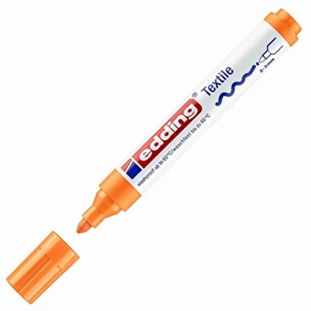 Edding Tekstil Markör Kalemi 4500 2-3mm Neon Turuncu 66