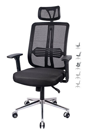 PRO Çalışma Sandalyesi | Ergonomik Ofis Sandalyesi, Bilgisayar Koltuğu, Yönetici Koltuğu