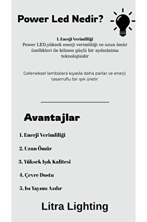 Aurea Model 4’lü Gold 3 Renk Modu Ledli Kristal Taşlı