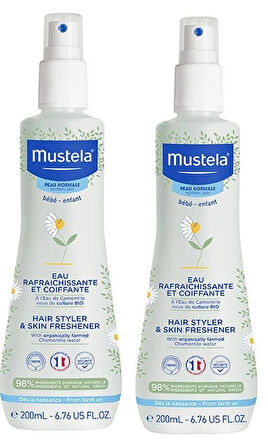 Mustela Organik Papatya Suyu ile Canlandırıcı ve Şekillendirici Sprey 200 ml 2 ADET